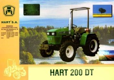 Tractor Hart 200 DT 4X4, an fabricatie 2000 foto