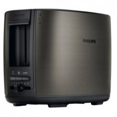 Prajitor de paine Philips HD2628/80, 950 W, 2 felii, negru foto