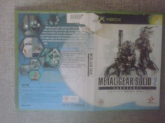 Metal Gear Solid 2 - Substance - Joc XBox classic foto