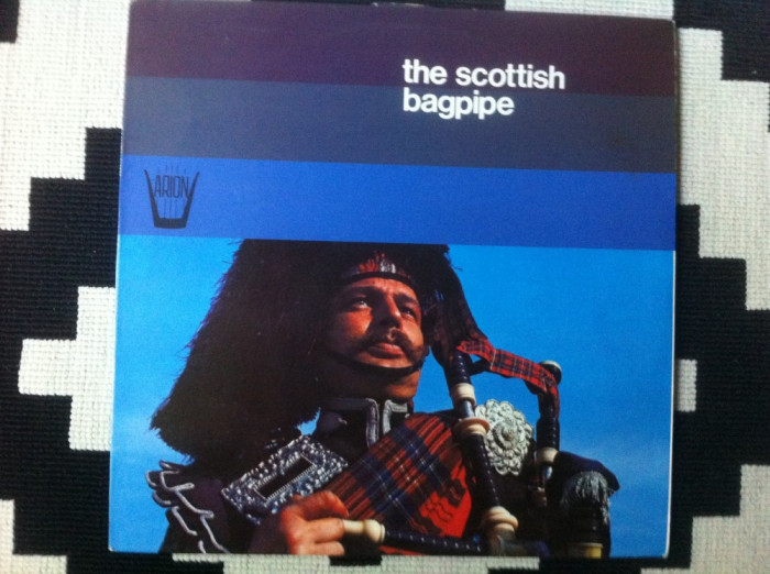 Gerard Kremer &lrm;Scottish Bagpipe disc vinyl lp muzica scotiana folk celtic cimpoi