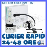 KIT LED CREE 36W GENERATIA 8 - H7, H8, H11, HB3, HB4 (3000LM) APRINDERE INSTANTA, Universal