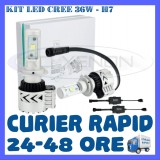 KIT LED CREE 36W GENERATIA 8 - H7, H8, H11, HB3, HB4 (3000LM) APRINDERE INSTANTA, Universal, BOORIN