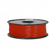 Filament pentru Imprimanta 3D 1.75 mm ABS 1 kg - Rosu Fluorescent foto