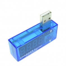 Dispozitiv de Monitorizare a Curentului prin USB Tester incarcare USB foto
