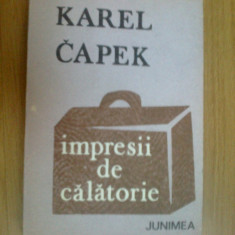 n3 Impresii de calatorie - Karel Capek