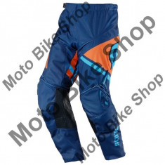 MBS Pantaloni motocross Scott 350 Track, albastru/portocaliu, 32, Cod Produs: 237565145432AU foto