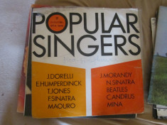 vinil popular singers foto