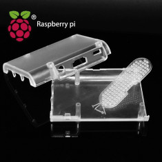 Carcas&amp;amp;#259; Transparent&amp;amp;#259; pentru Raspberry Pi 3 foto