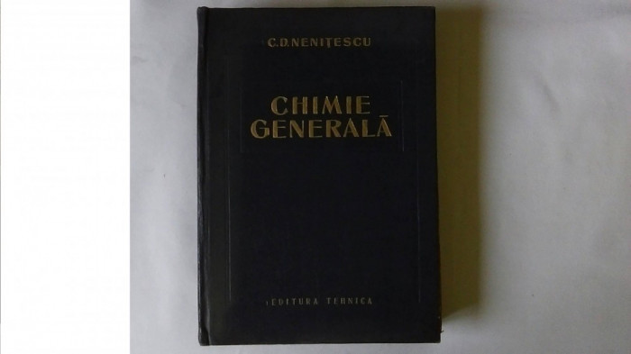 Chimie generala - Constantin D. , C18