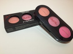 Blush MAC , Pudra 3 culori MAC, Fard de obraz iluminator MAC foto