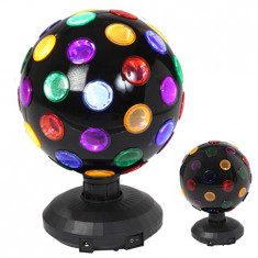 GLOB DISCO 8 inch/20CM NEGRU DL8LED-BK foto