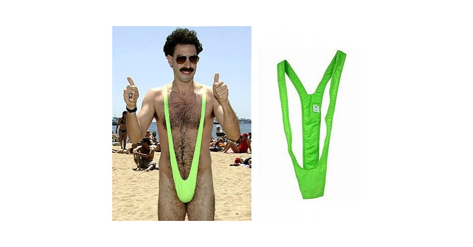 Costum de Baie Mankini in Stil Borat arhiva Okazii.ro. 