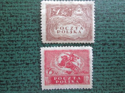 TIMBRE POLONIA SET-MLH foto