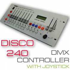 Controler disco DMX cu joystick 240 foto