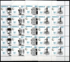 ANGOLA 2011 BANCA NATIONALA ARHITECTURA COTA MICHEL 80 EURO foto