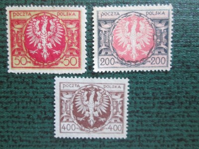 TIMBRE POLONIA SET-MNH foto