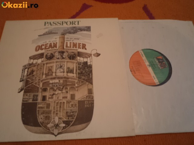 Passport Oceanliner 1980 disc vinyl lp muzica fusion progresiv rock jazz VG+