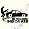 No Free Rides-Dacia_Tuning Auto_Cod: 1A8-007_Dim: 15 cm. x 9 cm.