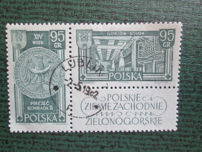 TIMBRE POLONIA STAMPILAT