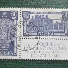 TIMBRE POLONIA STAMPILAT-