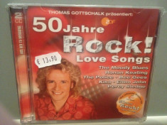 50 YEARS ROCK LOVE SONGS -2CD SET (2004/UNIVERSAL/GERMANY) -ORIGINAL/NOU/SIGILAT foto