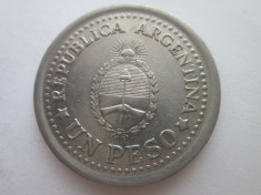 Argentina 1 peso 1960 foto