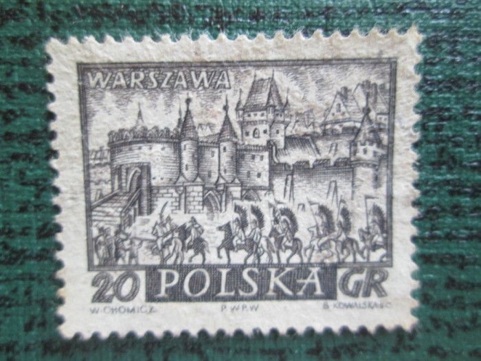 TIMBRE POLONIA SET MLH