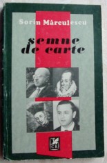 SORIN MARCULESCU-SEMNE DE CARTE:Alonso/Cervantes/Gracian/Martin-Santos(autograf) foto