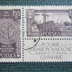 TIMBRE POLONIA=STAMPILAT PORT GDANSKIE