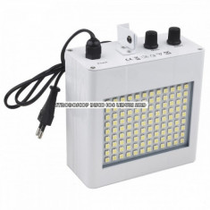 Stroboscop disco 108 LED-uri SMD foto