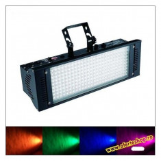 Stroboscop Disco pe LED-uri RGB full color Dmx 512 foto