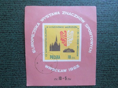 TIMBRE POLONIA STAMPILAT foto