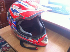 Casca Motocross IKON Patriot 2 (JLF designs) foto