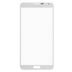 Geam Samsung Galaxy Note 5 alb ecran nou + folie sticla tempered glass