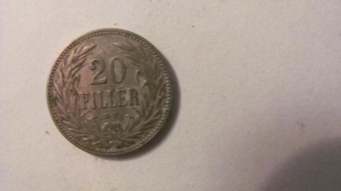 CY - 20 filler 1908 Ungaria
