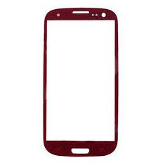 Geam Samsung Galaxy S3 neo i9300i rosu ecran nou + folie sticla tempered  glass | Okazii.ro
