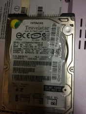 hard HITACHI de 40 gb, de laptop, - IDE - functional foto