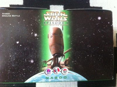 STAR WARS EPISODE 1 PHANTOM MENACE Naboo Ground Battle razboiul stelelor jucarie foto