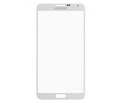 Geam Samsung Galaxy Note 3 alb ecran nou + folie sticla tempered glass