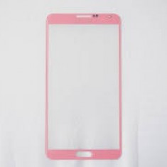 Geam Samsung Galaxy Note 3 roz ecran nou + folie sticla tempered glass