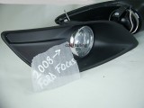 Proiectoare Ford Focus 3 + Grila, Bec H3, 2008-2012, Set 2 buc, Aftermarket
