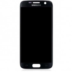 Display Cu Touchscreen Samsung Galaxy S7 G930F Original Negru foto