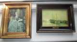 Reproduceri- Foto C. Monet si Doamna epoca ulei pe placaj.