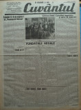 Cuvantul , ziar legionar , 5 Mai 1933 , articole Simion Mehedinti , Perpessicius