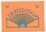 Bnk cld Calendar de buzunar CENTROCOOP 1978