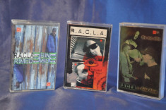 Colectie 3 Casete Audio RACLA. HIP-HOP Romanesc. De colectie! foto