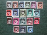 TIMBRE GERMANIA-OCUPATIA FRANTA==19 BUC ==MNH