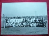 Fotografie- Meci de Handbal in 11- Romania si Japonia ,cca.1960 , 15x10,6cm