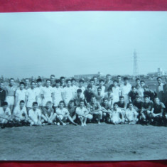 Fotografie- Meci de Handbal in 11- Romania si Japonia ,cca.1960 , 15x10,6cm