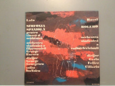 RAVEL/LALO - BOLERO/SIMFONIA.....(ECE 01031/ELECTRECORD) - VINIL/Stare Perfecta foto